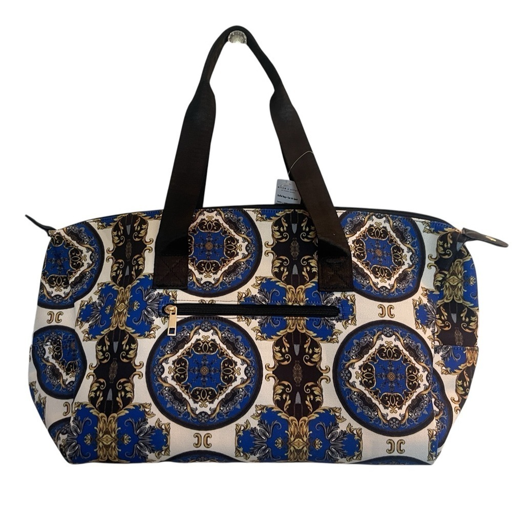 ALICE + OLIVIA X Fab FitFun CollabDuffle Bag Weekender Regal Romance Sapphire